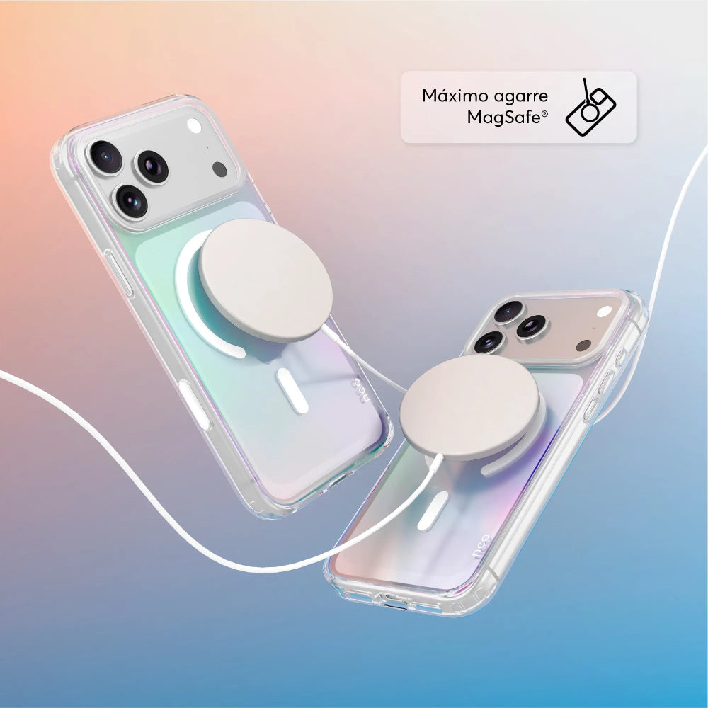 Case_NCO_SafeCase_Clear_con_MagSafe_para_iPhone_18_Pro_Max_Arcoíris_Imagen_posicion_5_iShop_Colombia