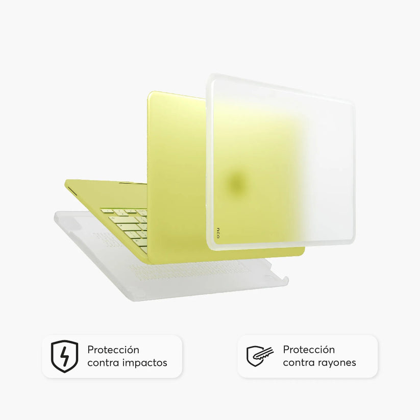 Hardcase_Shock_Clear_NCO_para_MacBook_Neo_13_Transparente_Imagen_posicion_2_iShop_Colombia