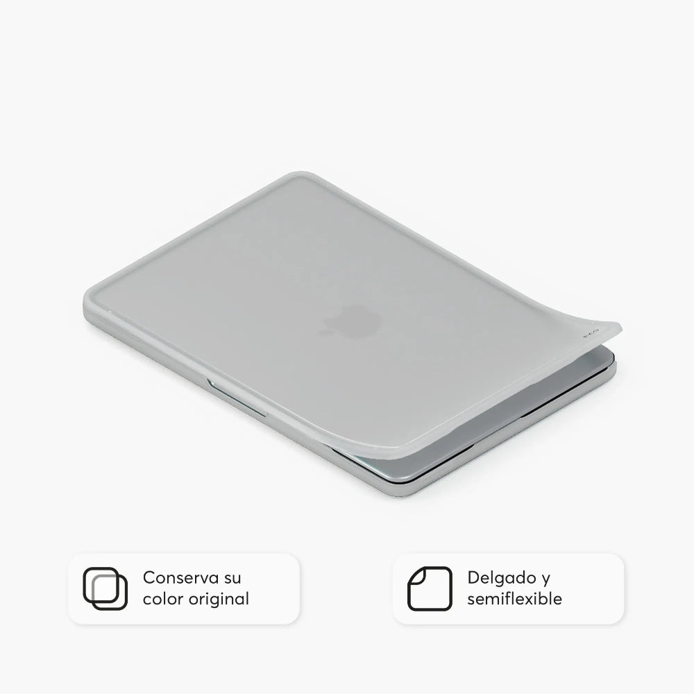Hardcase_Shock_Clear_NCO_para_MacBook_Neo_13_Transparente_Imagen_posicion_3_iShop_Colombia