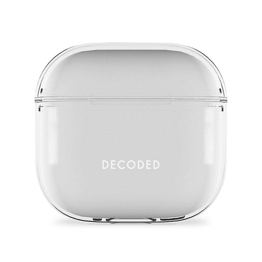 Case Decoded para Airpods 4 - Transparente