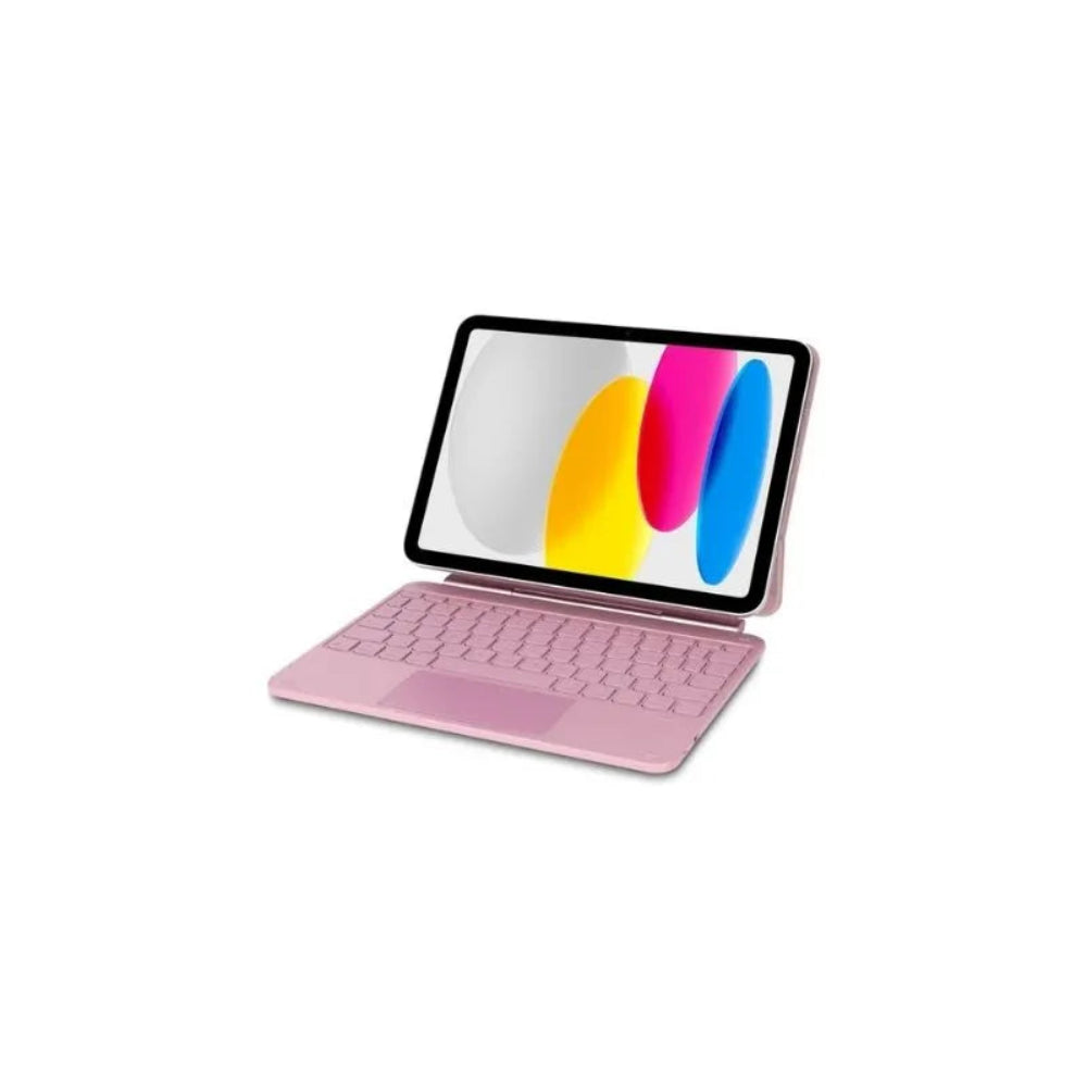 Case_Teclado_DECODED_Trackpad_iPad_11_10_Gen_Espanol_Rosado_Imagen_posicion_1_iShop_Colombia