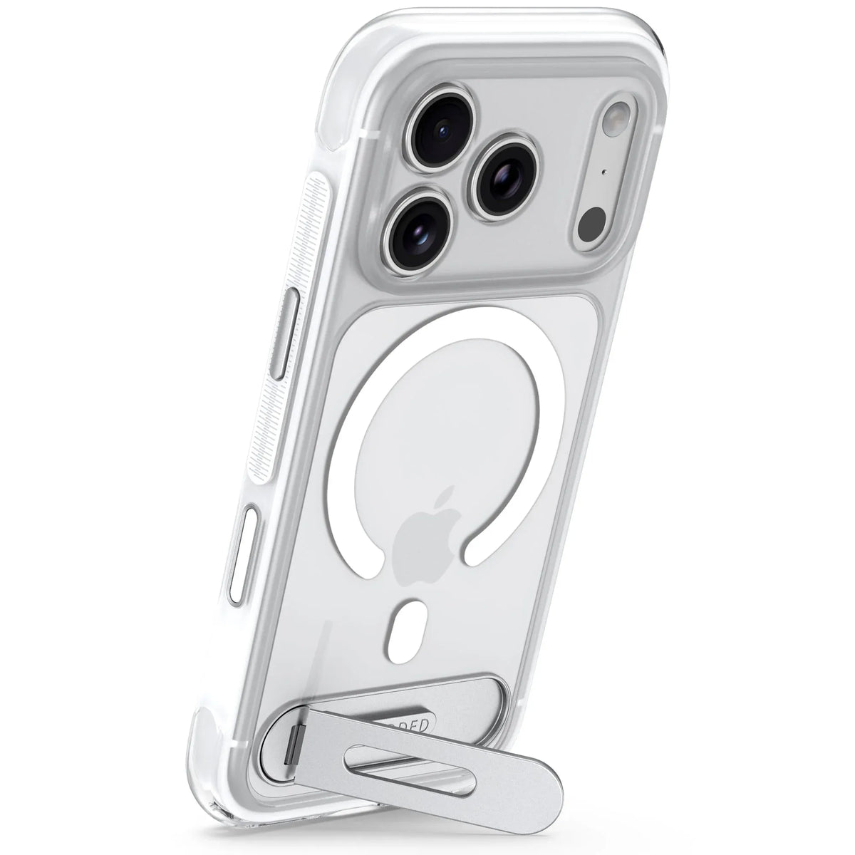 Case Decoded Hybrid Antimicrobial con MagSafe KS para iPhone 18/17 Pro Max - Transparente