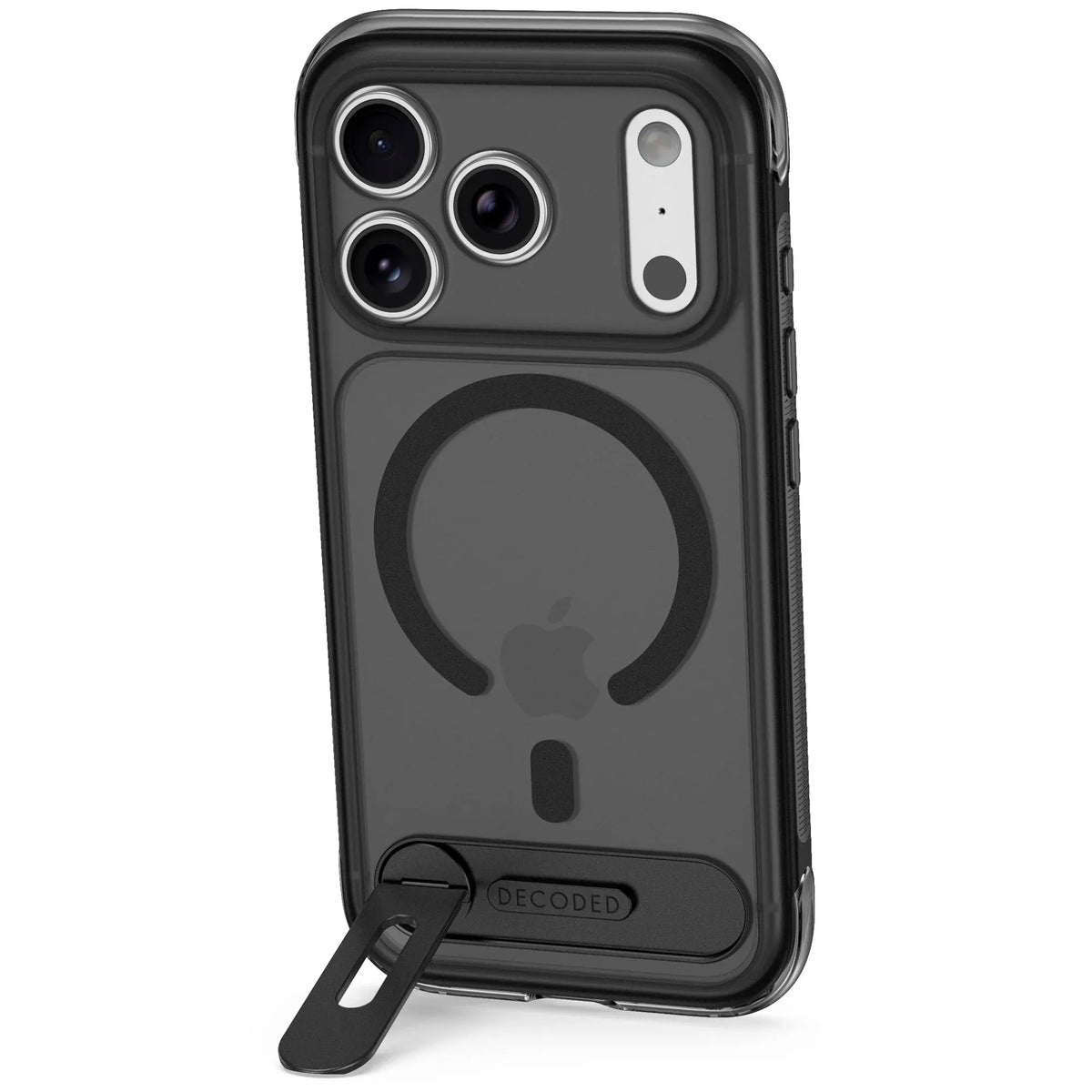 Case Decoded Hybrid Antimicrobial con MagSafe KS para iPhone 18/17 Pro Max - Negro