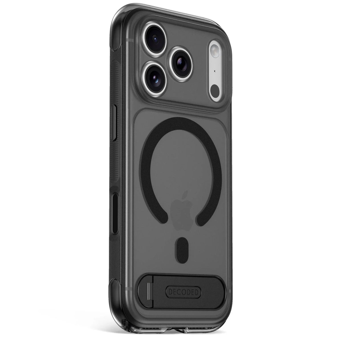 Case Decoded Hybrid Antimicrobial con MagSafe KS para iPhone 18/17 Pro Max - Negro