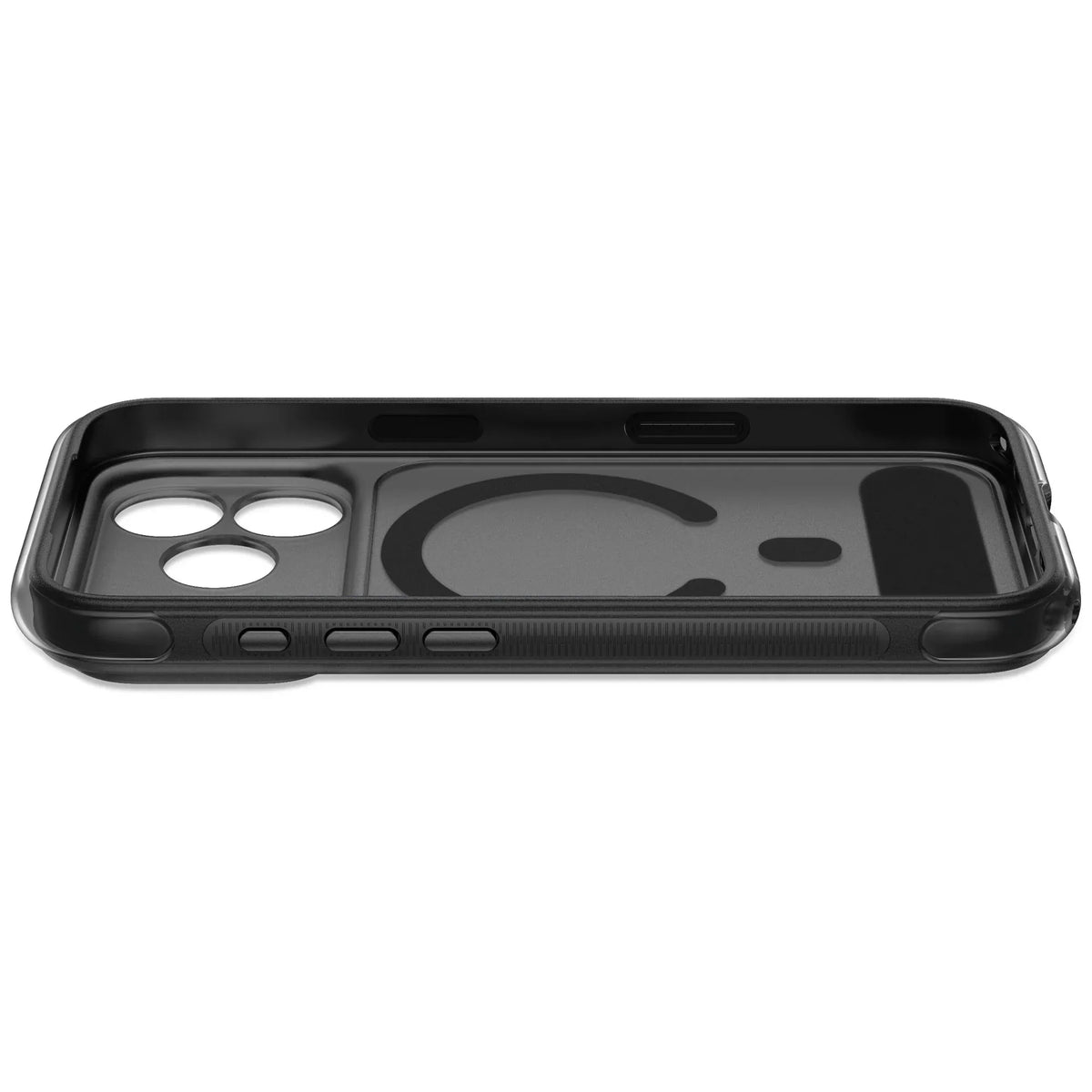 Case Decoded Hybrid Antimicrobial con MagSafe KS para iPhone 18/17 Pro Max - Negro