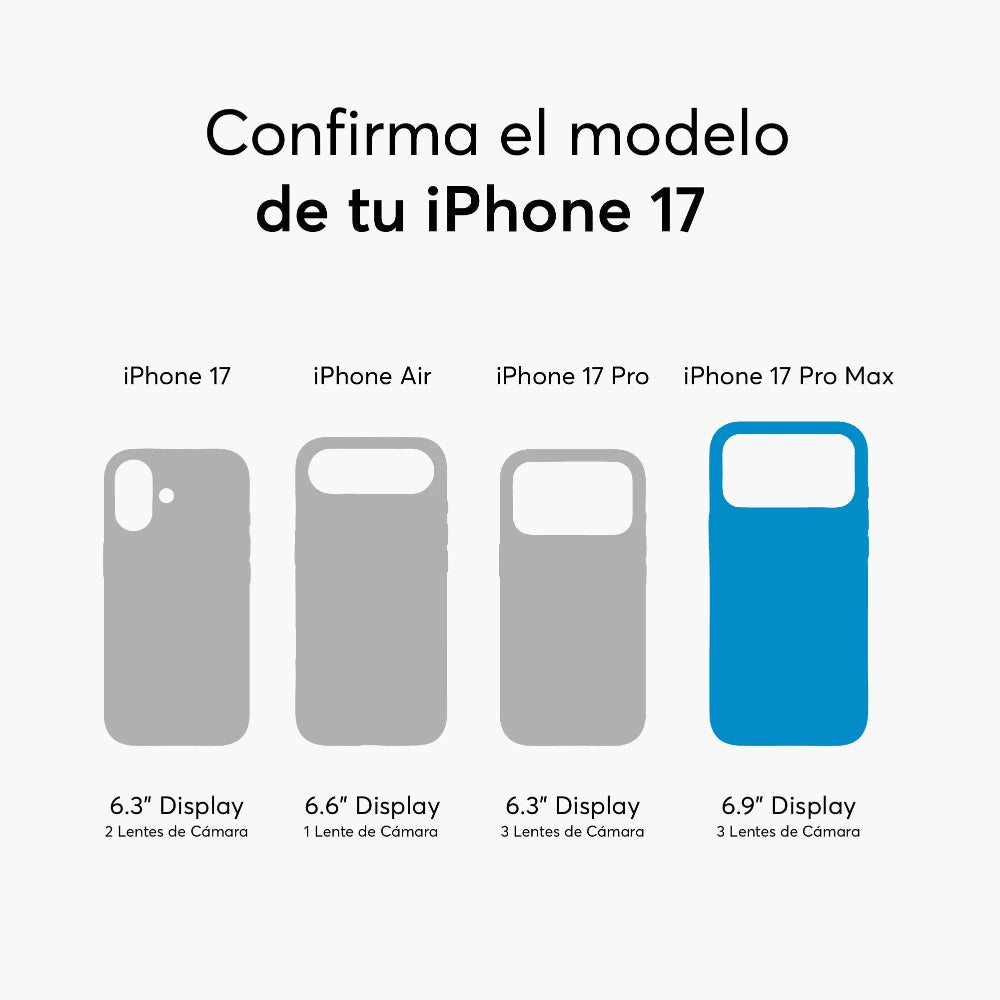 Case NCO SafeCase Lite con MagSafe para iPhone 17 Pro Max - Magenta