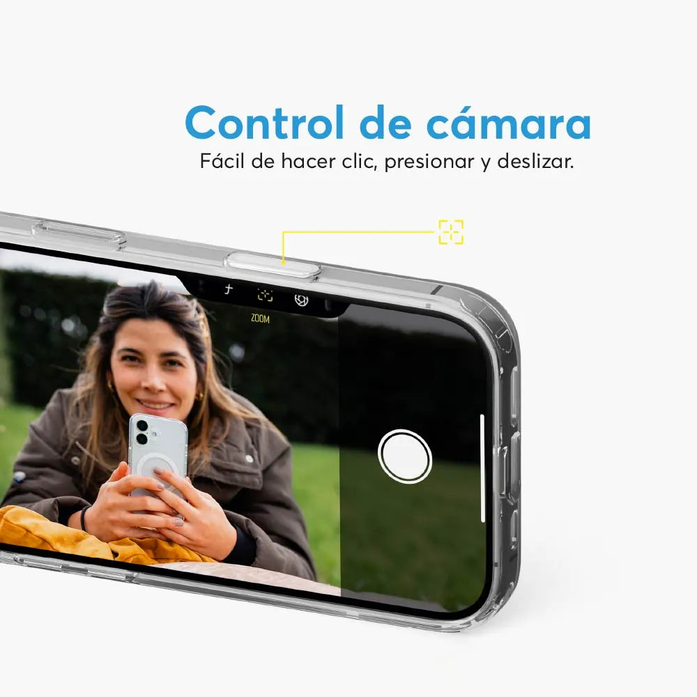 Case NCO SafeCase Clear con MagSafe para iPhone 17 Air - Transparente