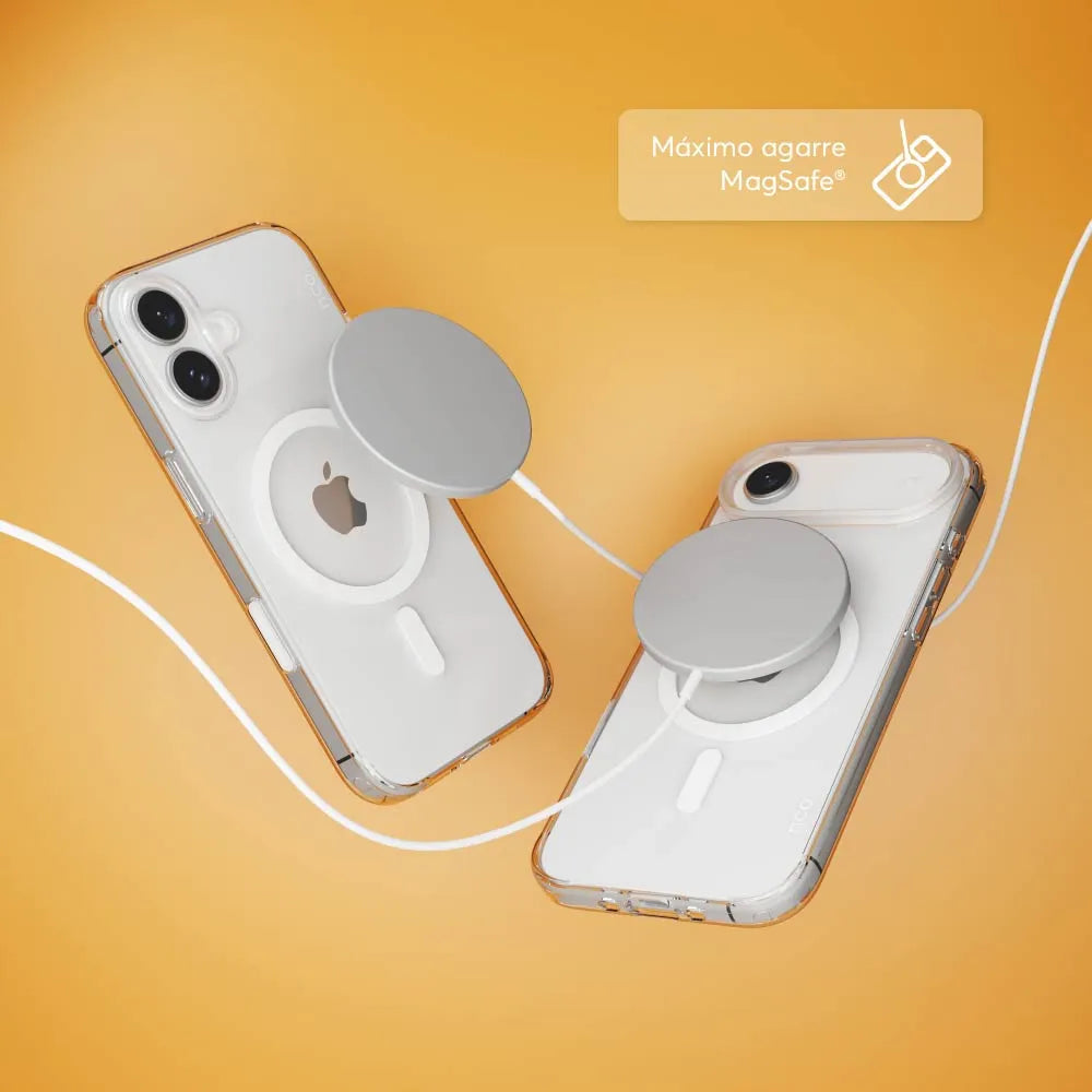 Case NCO SafeCase Clear con MagSafe para iPhone 17 Air - Transparente