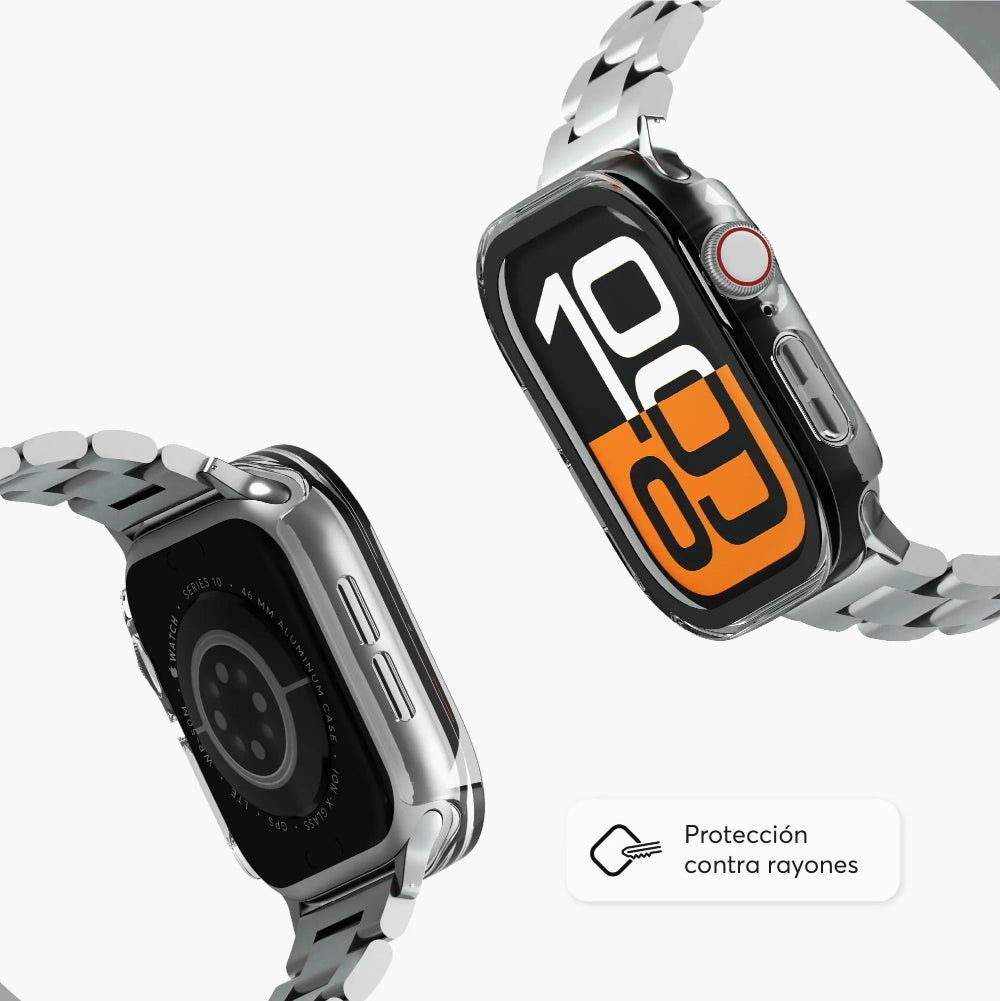 Case NCO ClearCase Crystal para Apple Watch Series 11 / 10 - 42mm - Transparente — vista 4 | iShop Colombia