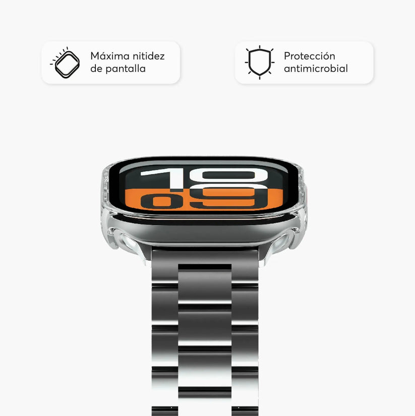 Case NCO ClearCase Crystal para Apple Watch Series 11 / 10 - 42mm - Transparente — vista 5 | iShop Colombia