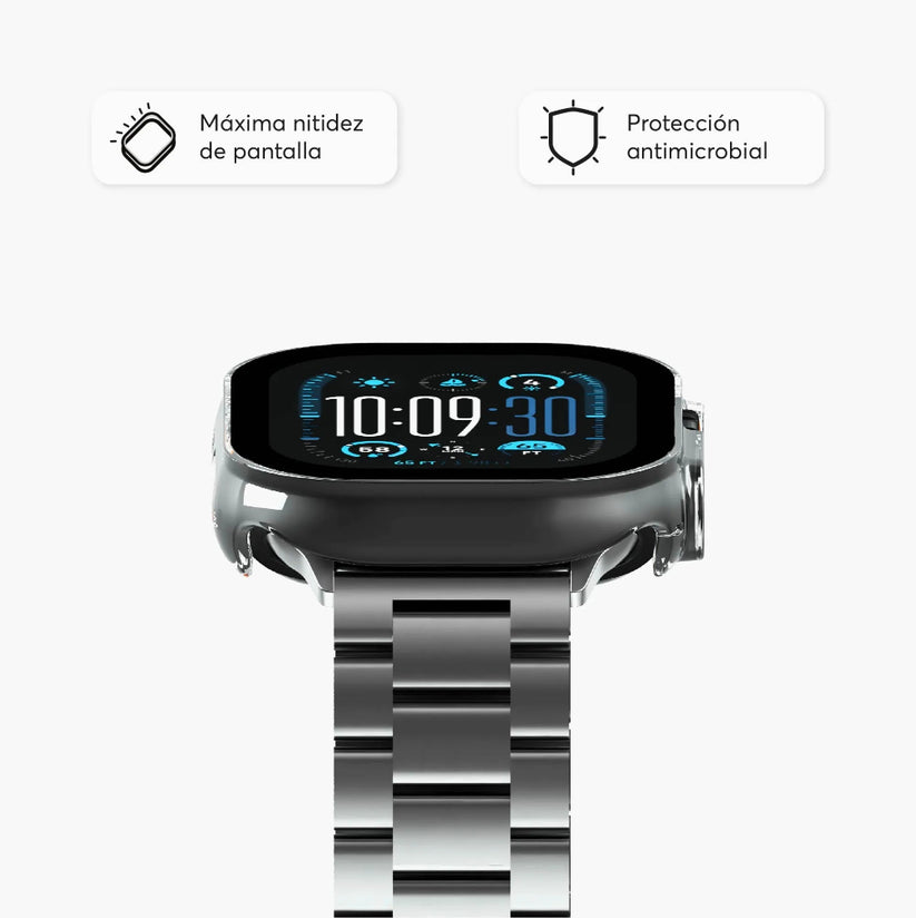 Case NCO ClearCase Crystal para Apple Watch Ultra 3 / 2 / 1 - 49mm - Transparente — vista 5 | iShop Colombia