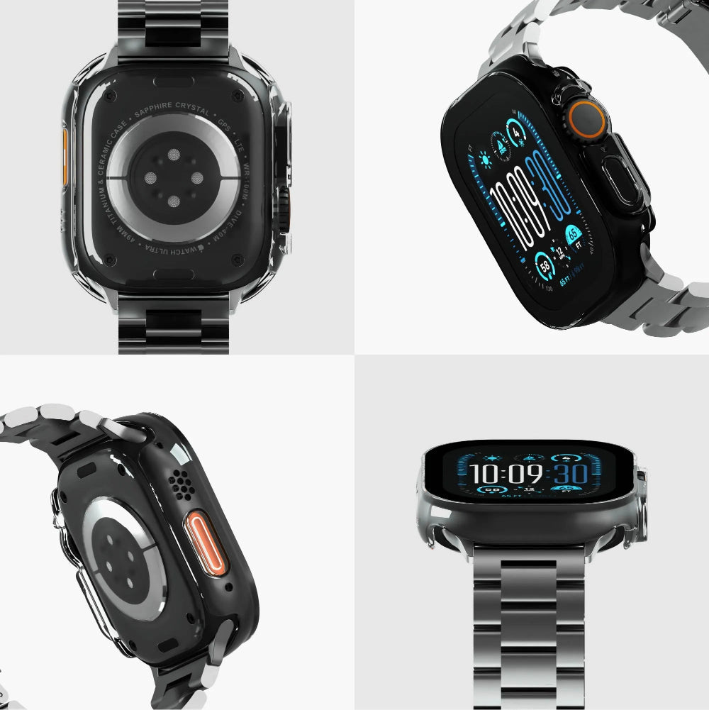Case NCO ClearCase Crystal para Apple Watch Ultra 3 / 2 / 1 - 49mm - Transparente — vista 6 | iShop Colombia