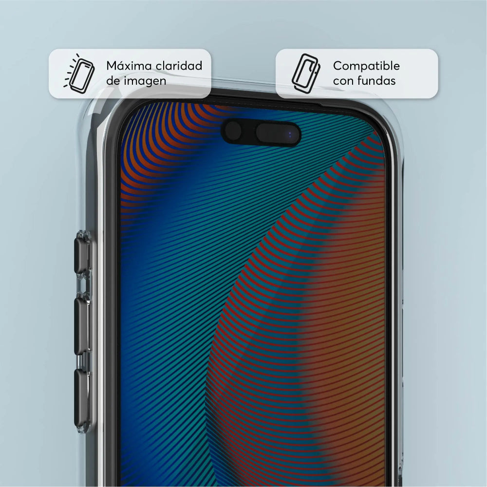 Protector de Pantalla NCO GlassGuard Privacy para iPhone 17 Pro - Negro
