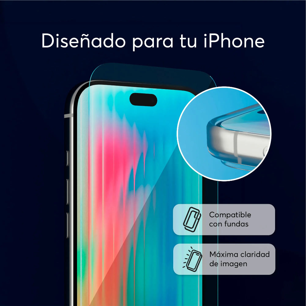 Protector_Pantalla_NCO_GlassGuard_ion+_iPhone_18_Pro_Transparente_Imagen_posicion_6_iShop_Colombia
