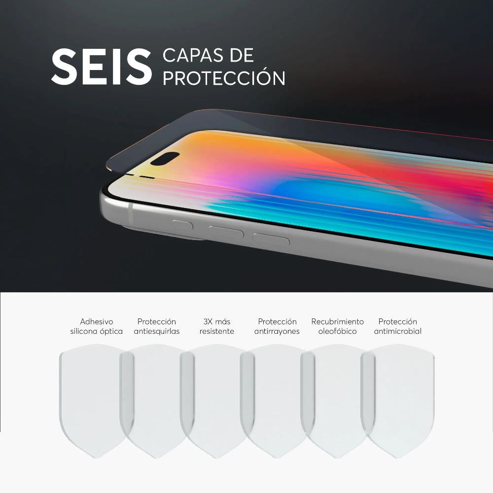 Protector_de_Pantalla_NCO_GlassGuard_ion+_para_iPhone_18_Pro_Max_Transparente_Imagen_posicion_4_iShop_Colombia