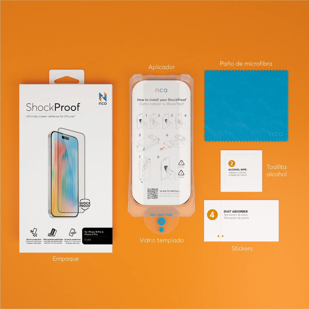Protector_de_Pantalla_NCO_GlassGuard_ShockProof_para_iPhone_18_Pro_Transparente_Imagen_posicion_7_iShop_Colombia