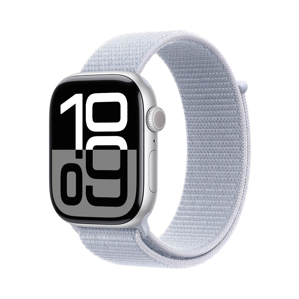 Apple_Watch_Series_10_46mm_GPS_Silver_Aluminum_Sport_Loop_Blue_Cloud_PDP_Image_Position_1__COES