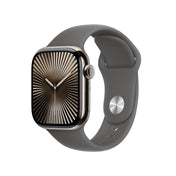 Apple_Watch_Series_10_42mm_LTE_Natural_Titanium_Sport_Band_Stone_Gray_PDP_Image_Position_1__ESES