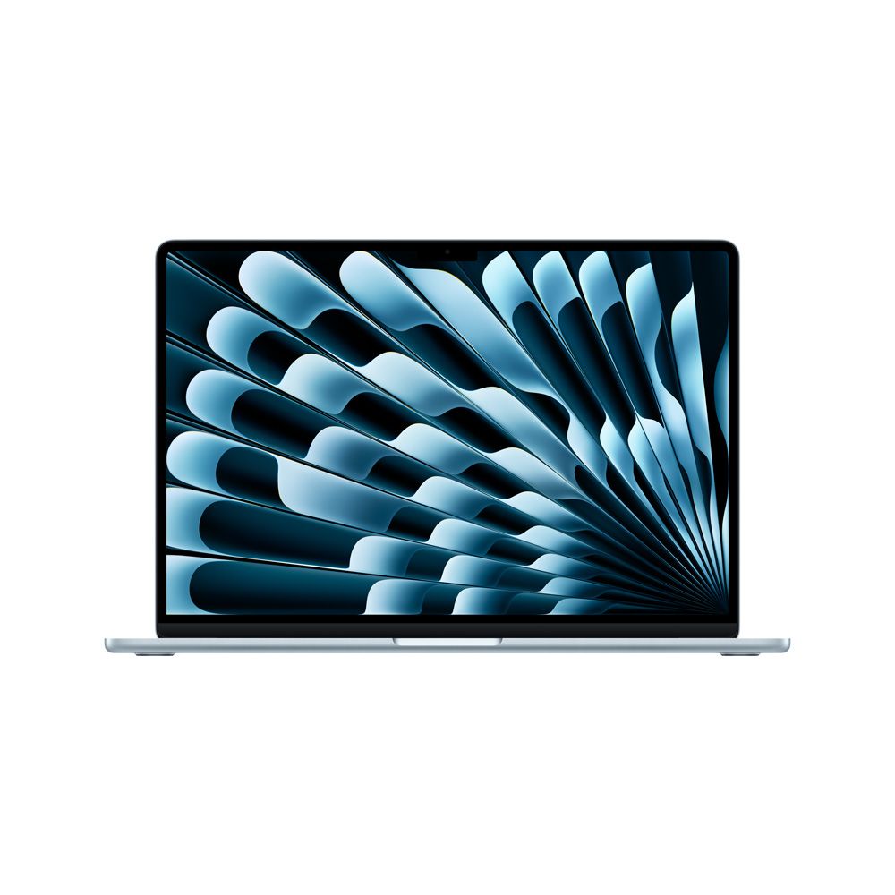 MacBook Air de 15 pulgadas: Chip M5 de Apple con CPU de 10 núcleos y GPU de 10 núcleos, 512 GB SSD - Azul cielo — vista 1 | iShop Colombia