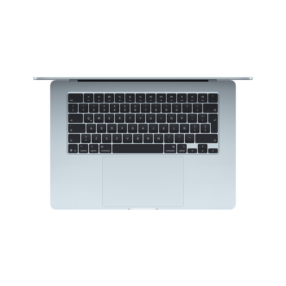 MacBook Air de 15 pulgadas: Chip M5 de Apple con CPU de 10 núcleos y GPU de 10 núcleos, 512 GB SSD - Azul cielo — vista 2 | iShop Colombia