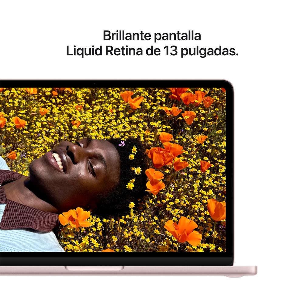 MacBook Neo de 13 pulgadas: Chip A18 Pro de Apple con CPU de 6 núcleos y GPU de 5 núcleos, Magic Keyboard con Touch ID, 512 GB SSD - Rosa rubor — vista 5 | iShop Colombia