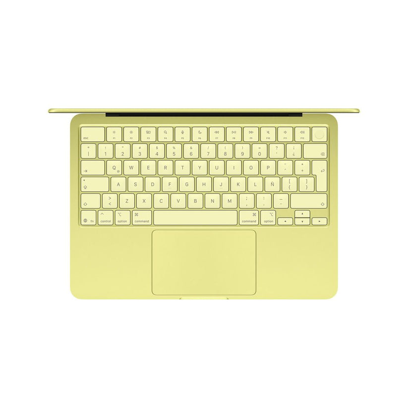 MacBook Neo de 13 pulgadas: Chip A18 Pro de Apple con CPU de 6 núcleos y GPU de 5 núcleos, Magic Keyboard con Touch ID, 512 GB SSD - Amarillo cítrico — vista 2 | iShop Colombia