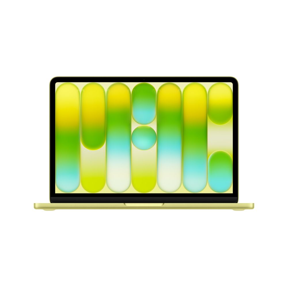 MacBook Neo de 13 pulgadas: Chip A18 Pro de Apple con CPU de 6 núcleos y GPU de 5 núcleos, Magic Keyboard con Touch ID, 512 GB SSD - Amarillo cítrico — vista 1 | iShop Colombia