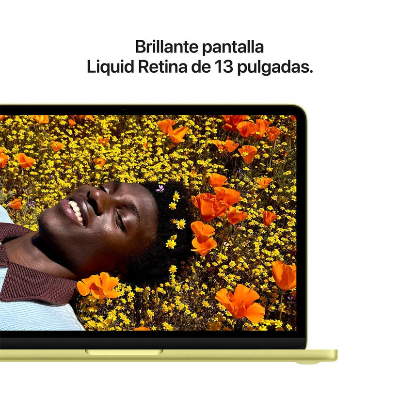 MacBook Neo de 13 pulgadas: Chip A18 Pro de Apple con CPU de 6 núcleos y GPU de 5 núcleos, Magic Keyboard con Touch ID, 512 GB SSD - Amarillo cítrico — vista 5 | iShop Colombia