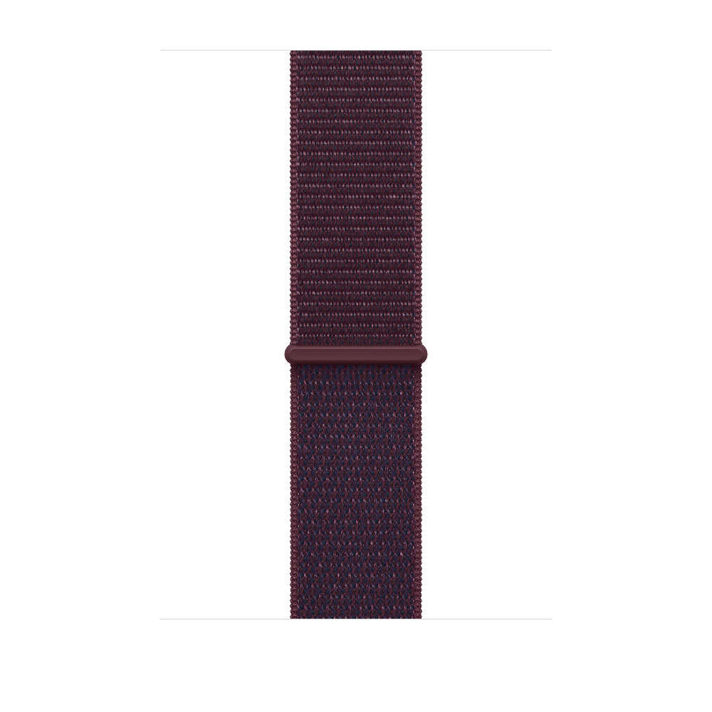 Correa_Loop_Deportiva_Color_Borgona_para_Caja_de_46mm_Imagen_posicion_1_iShop_Colombia