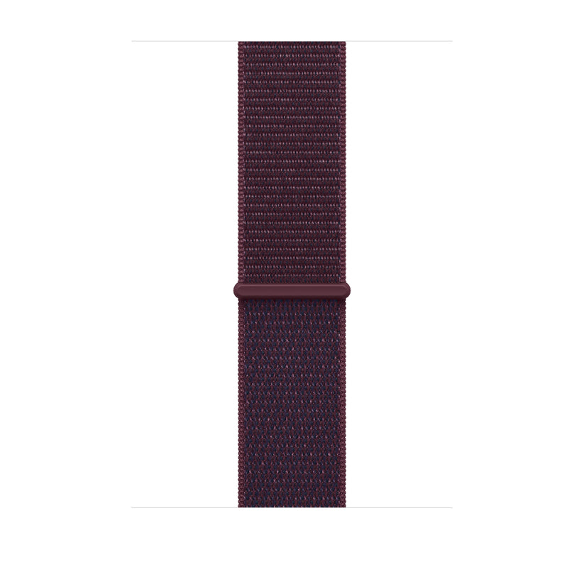 Correa_Loop_Deportiva_Color_Borgona_para_Caja_de_46mm_Imagen_posicion_1_iShop_Colombia