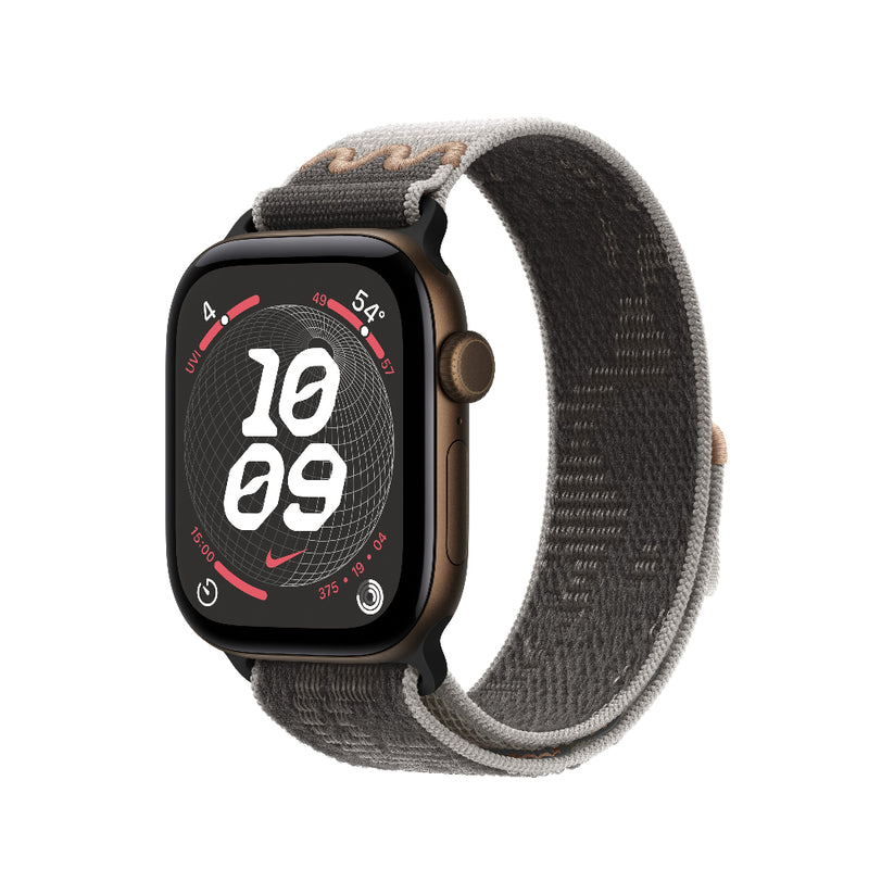 Correa_Loop_Deportiva_Nike_Gris_Pavimento_para_Caja_de_42mm_Imagen_posicion_2_iShop_Colombia