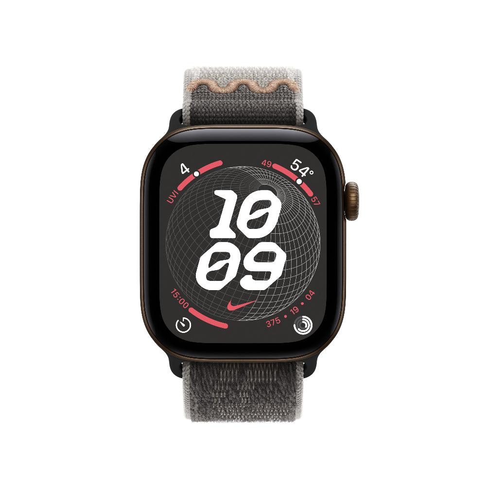 Correa_Loop_Deportiva_Nike_Gris_Pavimento_para_Caja_de_42mm_Imagen_posicion_3_iShop_Colombia