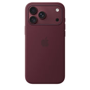 Funda_de_silicón_con_MagSafe_para_el_iPhone_18_Pro_Max_Color_borgoña_Imagen_posicion_1_iShop_Colombia