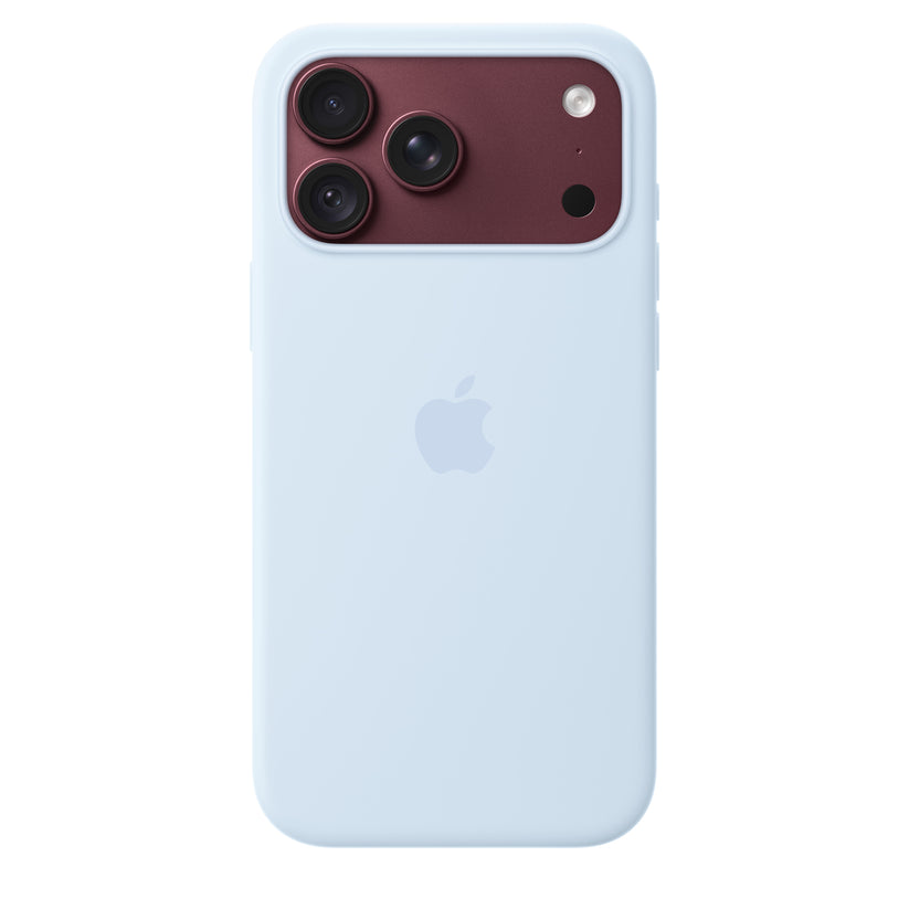 Funda_de_silicón_con_MagSafe_para_el_iPhone_18_Pro_Max_Azul_nítido_Imagen_posicion_2_iShop_Colombia