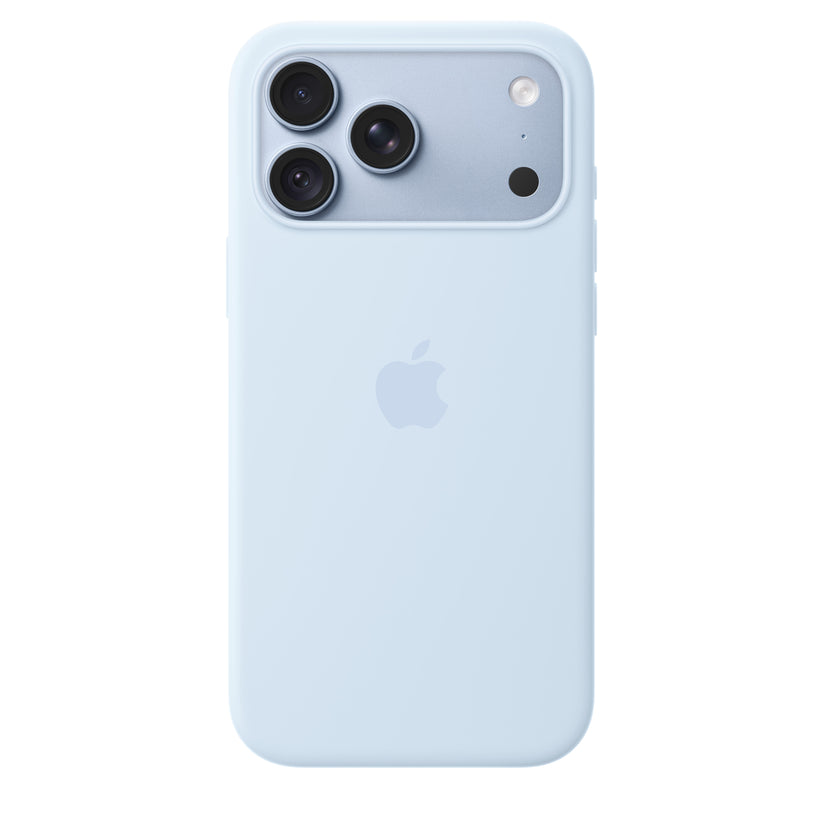 Funda_de_silicón_con_MagSafe_para_el_iPhone_18_Pro_Max_Azul_nítido_Imagen_posicion_1_iShop_Colombia