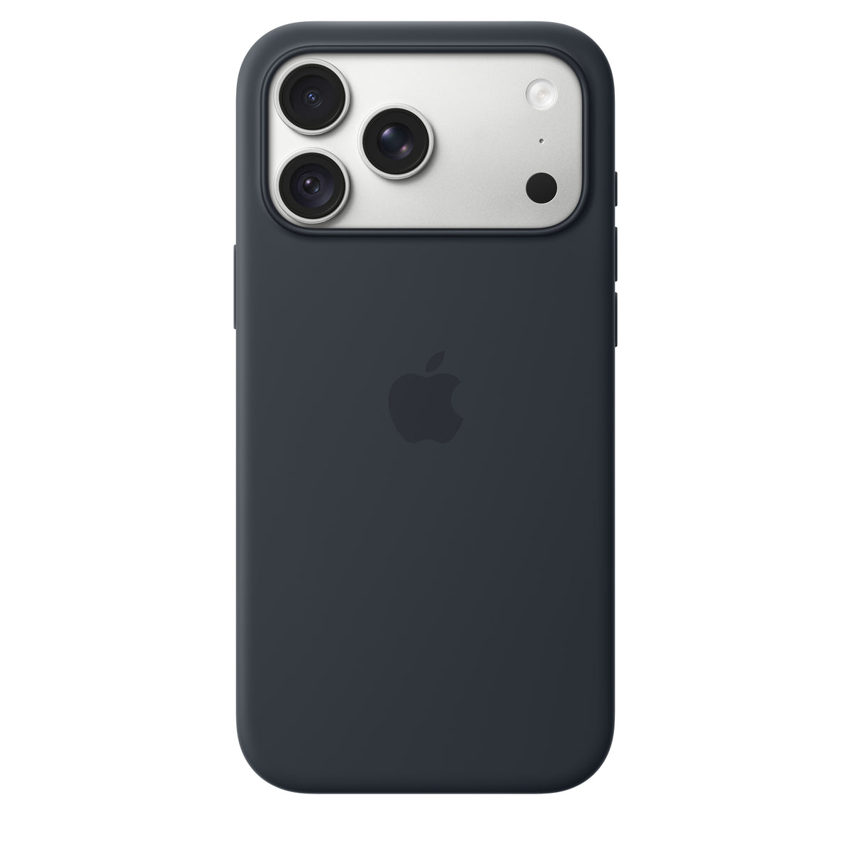 Funda_de_silicón_con_MagSafe_para_el_iPhone_18_Pro_Max_Azul_marino_Imagen_posicion_3_iShop_Colombia