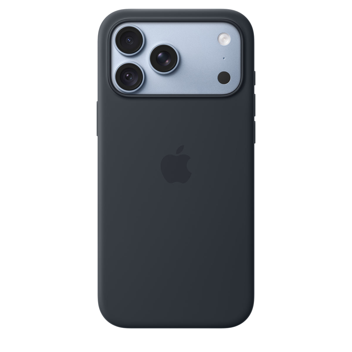 Funda_de_silicón_con_MagSafe_para_el_iPhone_18_Pro_Max_Azul_marino_Imagen_posicion_1_iShop_Colombia