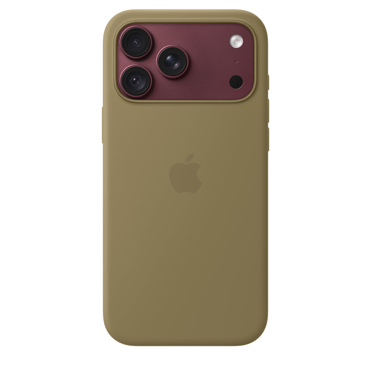 Funda_de_silicón_con_MagSafe_para_el_iPhone_18_Pro_Max_Color_oliva_Imagen_posicion_2_iShop_Colombia