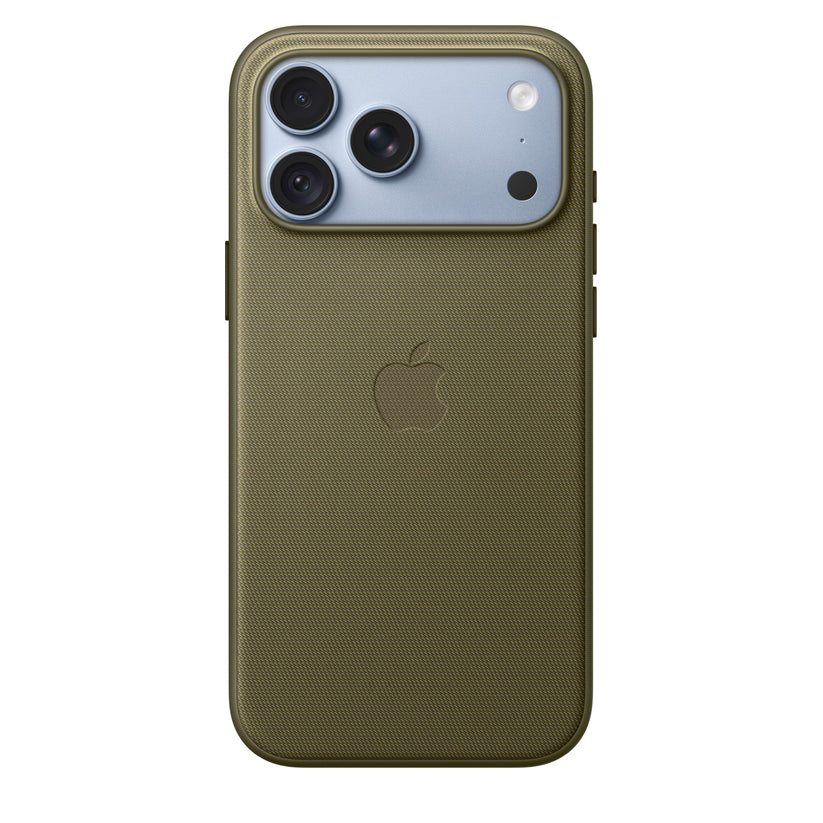 Funda_de_TechWoven_con_MagSafe_para_el_iPhone_18_Pro_Max_Color_oliva_Imagen_posicion_3_iShop_Colombia