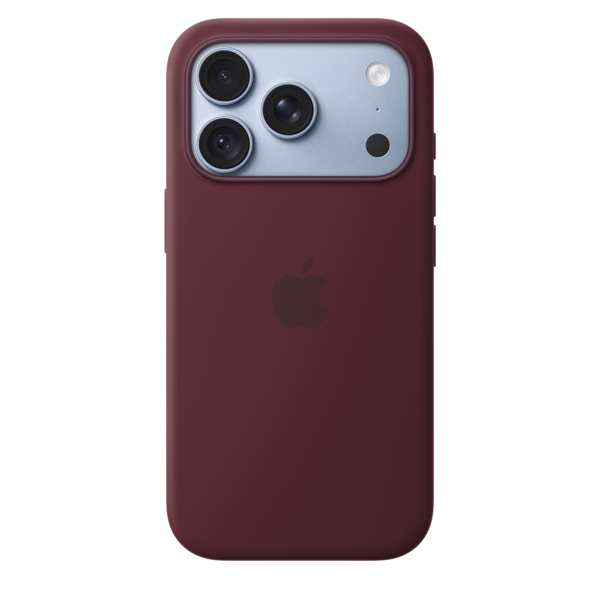 Funda_de_silicón_con_MagSafe_para_el_iPhone_18_Pro_Color_borgoña_Imagen_posicion_2_iShop_Colombia