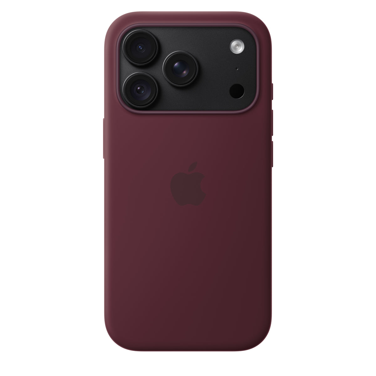 Funda_de_silicón_con_MagSafe_para_el_iPhone_18_Pro_Color_borgoña_Imagen_posicion_4_iShop_Colombia