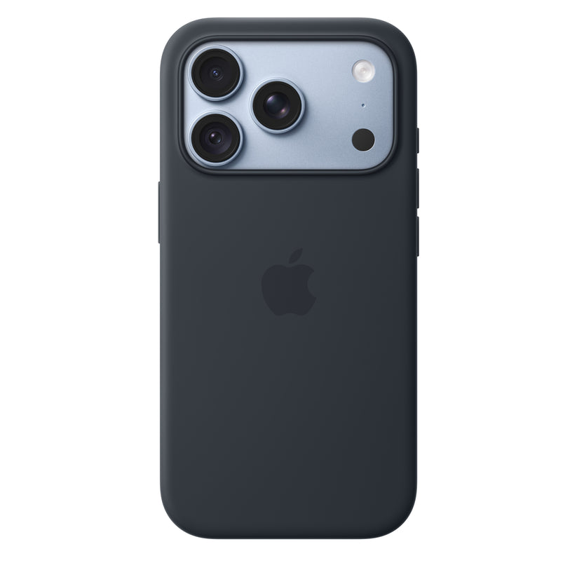 Funda_de_silicón_con_MagSafe_para_el_iPhone_18_Pro_Azul_marino_Imagen_posicion_1_iShop_Colombia