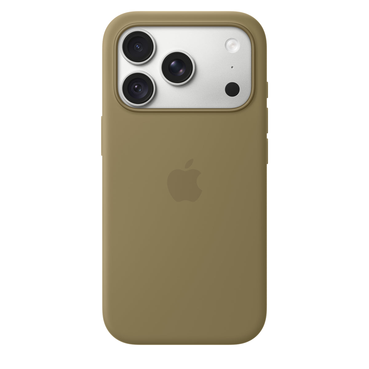 Funda_de_silicón_con_MagSafe_para_el_iPhone_18_Pro_Color_oliva_Imagen_posicion_1_iShop_Colombia