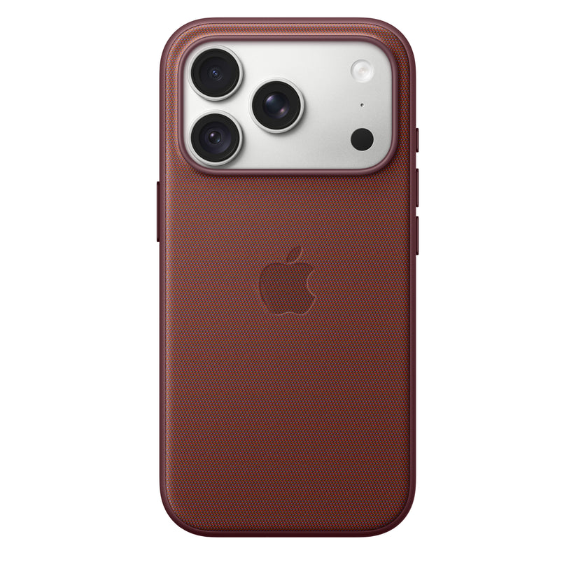 Funda_de_TechWoven_con_MagSafe_para_el_iPhone_18_Pro_Color_borgoña_Imagen_posicion_3_iShop_Colombia