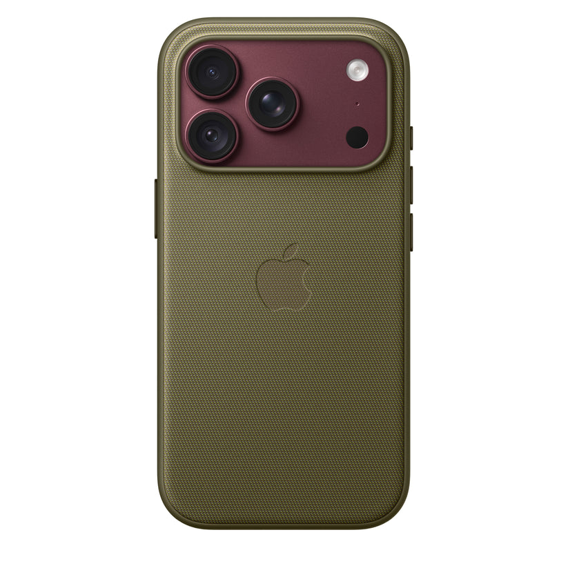 Funda_de_TechWoven_con_MagSafe_para_el_iPhone_18_Pro_Color_oliva_Imagen_posicion_2_iShop_Colombia