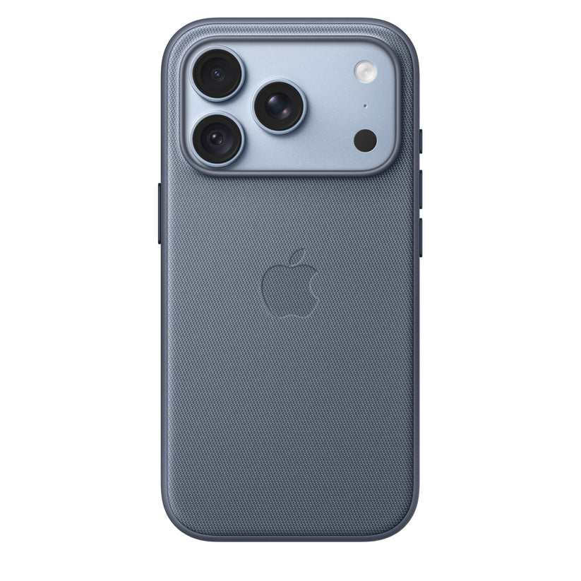 Funda_de_TechWoven_con_MagSafe_para_el_iPhone_18_Pro_Azul_cambray_Imagen_posicion_1_iShop_Colombia