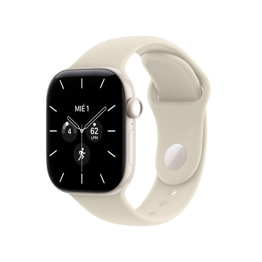 Apple_Watch_Series_12_GPS_Cellular_caja_de_ceramica_blanco_perla_de_42_mm_correa_deportiva_color_arena_M_L_Imagen_posicion_1_iShop_Colombia