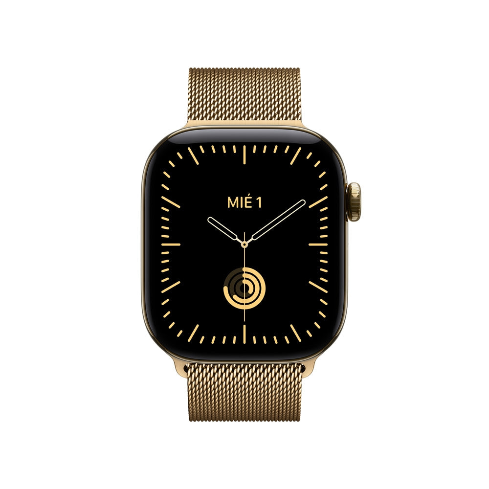Apple_Watch_Series_12_GPS_Cellular_caja_de_titanio_color_oro_radiante_de_42_mm_correa_estilo_milanes_color_oro_radiante_Imagen_posicion_2_iShop_Colombia