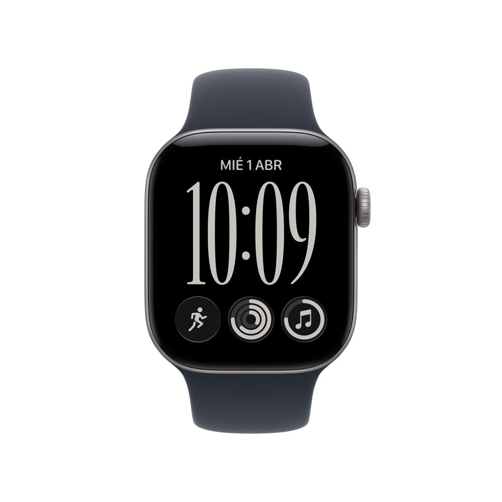 Apple_Watch_Series_12_GPS_caja_de_aluminio_gris_espacial_de_42_mm_correa_deportiva_azul_marino_S_M_Imagen_posicion_2_iShop_Colombia