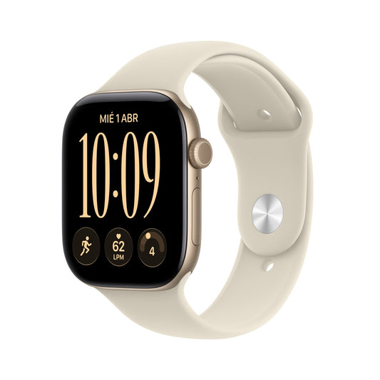 Apple_Watch_Series_12_GPS_caja_de_aluminio_color_oro_claro_de_46_mm_correa_deportiva_color_arena_S_M_Imagen_posicion_1_iShop_Colombia